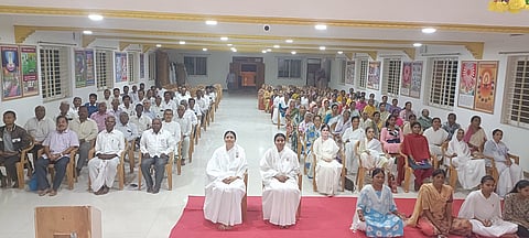 district koppal meditation iswari vv