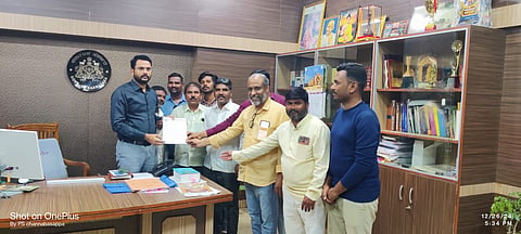 district koppal amith sha central minister ambedkar issue