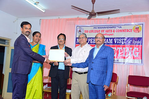 ಜೆಎಸ್‌ಎಸ್ ಮಹಿಳಾ ಕಾಲೇಜಿಗೆ ಬಿ+ ಮಾನ್ಯತೆ