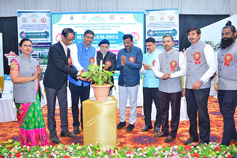 district koppal workshop yoga ayurvedha