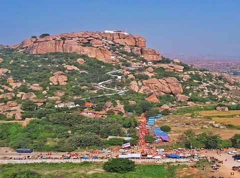 district koppal anjanadri god anjaneya hanumamala