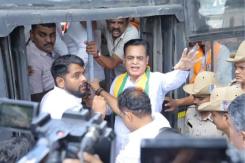 BJP protest