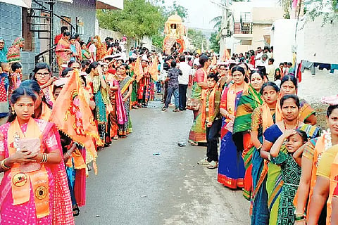 Basava Stotra book procession