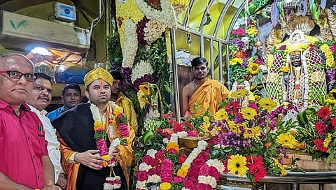 CEO Visit To Mailar Temple - Copy