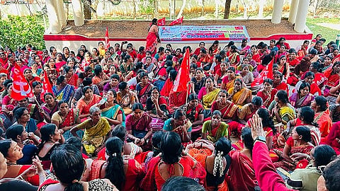 CTD NEWS STRIKE ANGANAVADI----