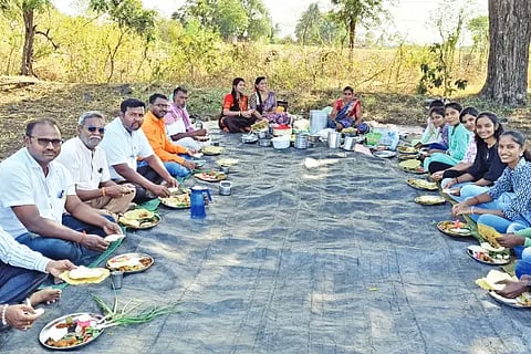 Charaga celebration in Golasangi