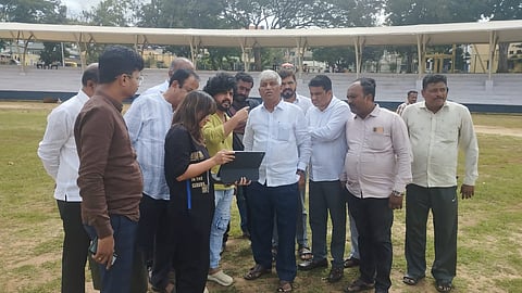 Congratulatory ceremony for Union Minister HDK Mandya