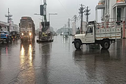 Cyclone Fengal effect rain
