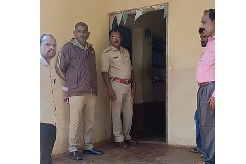 Cylinder, rice husk stolen from school