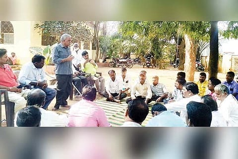 Devadurga disabled people meeting