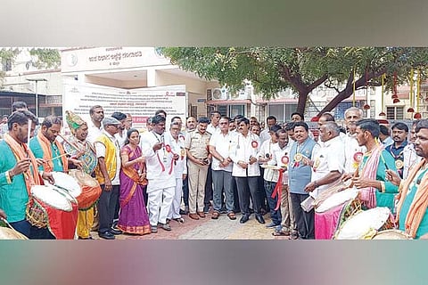 Gangavathi Aids raly