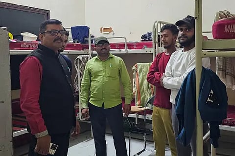 Government Hostel, Cleanliness, Shankaragowda Somanala, Muddebihala, Warden, Social Welfare Department, Minority,