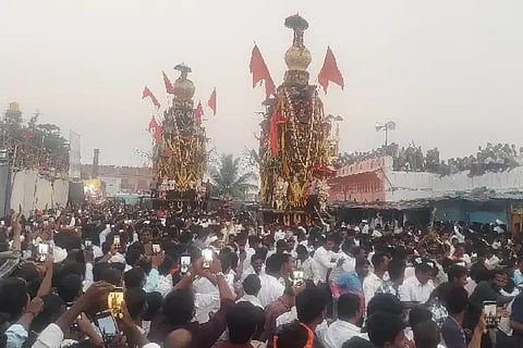Guruveeraghantai Madivaleshwar, Jodu Rathotsava, Kalakeri, Talikoti, North Karnataka, Andhra, Maharashtra, Goa,