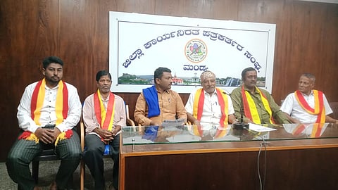 Kadamba Sene Press Conference Mandya