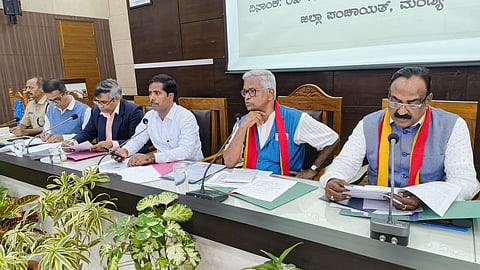 Kannada Development Authority Chairman Press Conference Mandya