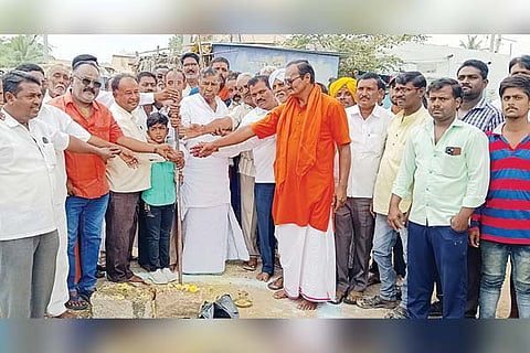Kavital road repair work