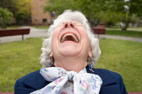 Laughing