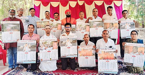 Lingayat Mahamath Calender Release - Copy