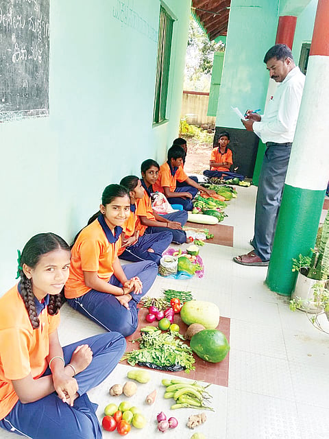 ಗುಂಜೇವು ಶಾಲೆಯಲ್ಲಿ ಮಕ್ಕಳ ಸಂತೆ