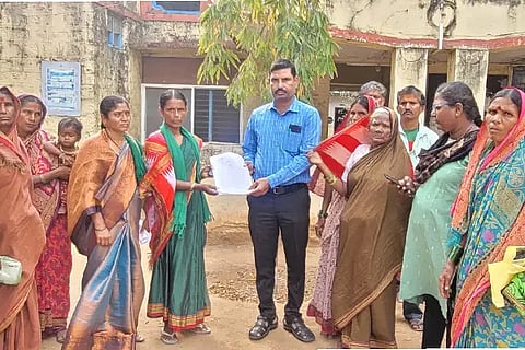 Muddebihal, Employment Guarantee Scheme, Abyala Village, Women's Petition, Khoobasingh Jadhav,