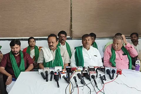 NADAHALLI PRESS MEET TOGARI