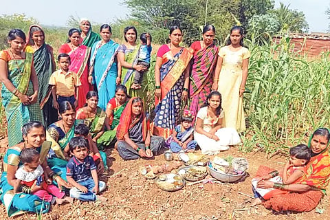 Offering to Mother Earth