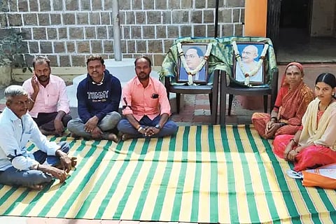 Protest demanding fulfillment of demands