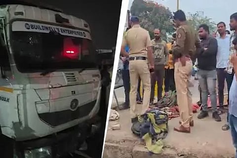 Pune Truck Incident