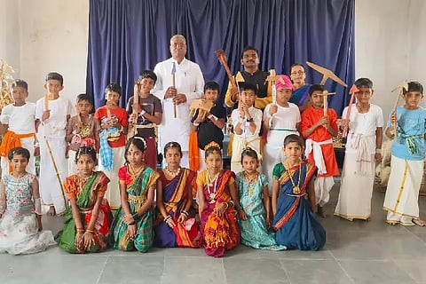 Farmer, world, Muddebihala, Yadagiri, Hunasagi, Sahebagowda Biradara, Kuntoji, Ghanamateshwar Public School, Chitranna, Folk Song,
