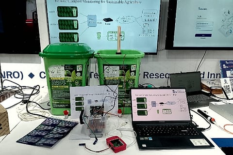 Remote controlled trash can
