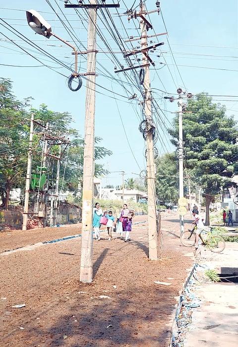 Sainagar Road work