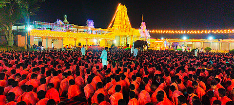 Shiva Deepotsava at Suttur mutt