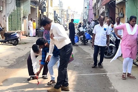 kampli Road work