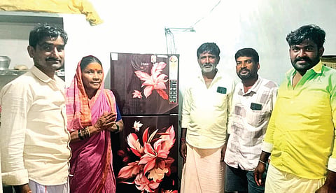 purchase of fridge