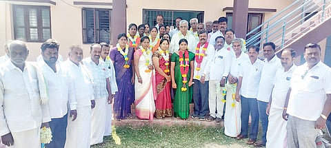 ಕೊತ್ತೇಗಾಲ ಗ್ರಾಪಂಗೆ ಪುಷ್ಪಾ ಅಧ್ಯಕ್ಷೆ
