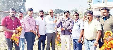 ಮಾರುಕಟ್ಟೆ ಅಭಿವೃದ್ಧಿ ಕಾಮಗಾರಿಗೆ ಭೂಮಿಪೂಜೆ
