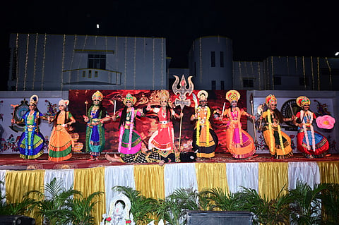 Anniversary at Cauvery Public School Mandya