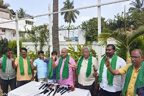 BJP RAITA MORCHA SEGANI PRDARSHANA