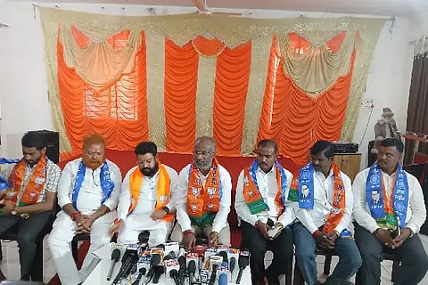 BJP SC MORCHA JONIT PRESS MEET