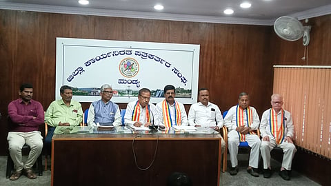 Bharatiya Buddhist Mahasabha Press Conference Mandya