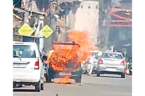 Car fire