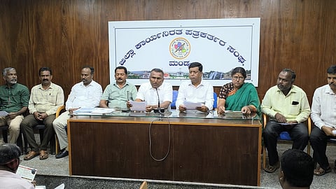 Constitution Reading Campaign-Karnataka Press Conference Mandya