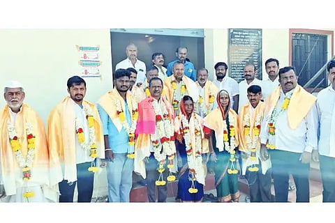 Election of President, Vice President for Dhavalgi PKPS