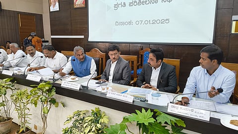Energy Department progress review meeting Mandya
