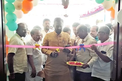 Inauguration of girls' hostel