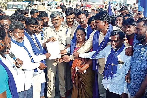 Kavital DSS protest