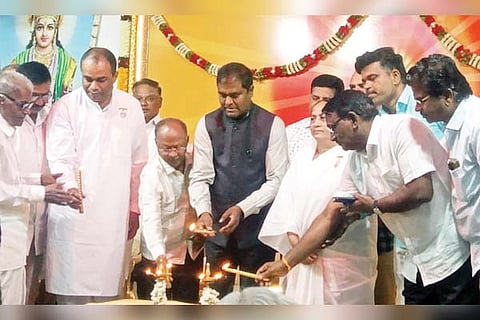 Kudligi New Year celebration