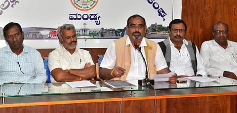 Press Conference of National Youth Awardees Mandya