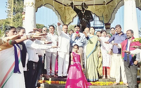 Republic Day celebrations in Ashokapuram