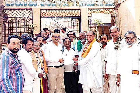 Sandur Budga Jangam appele letter
